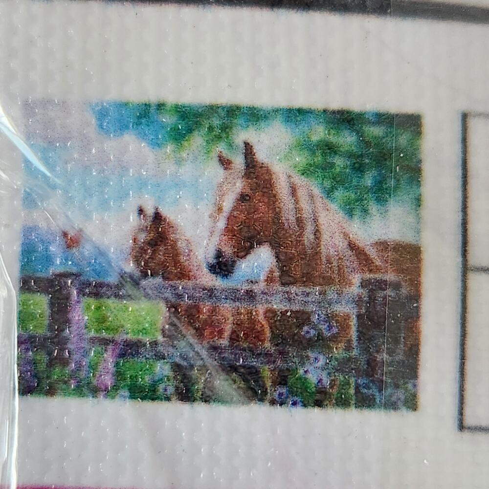 Horse 5D Diamond Painting Art Kit 12x16 Adult Kids Wall Decor DIY Craft